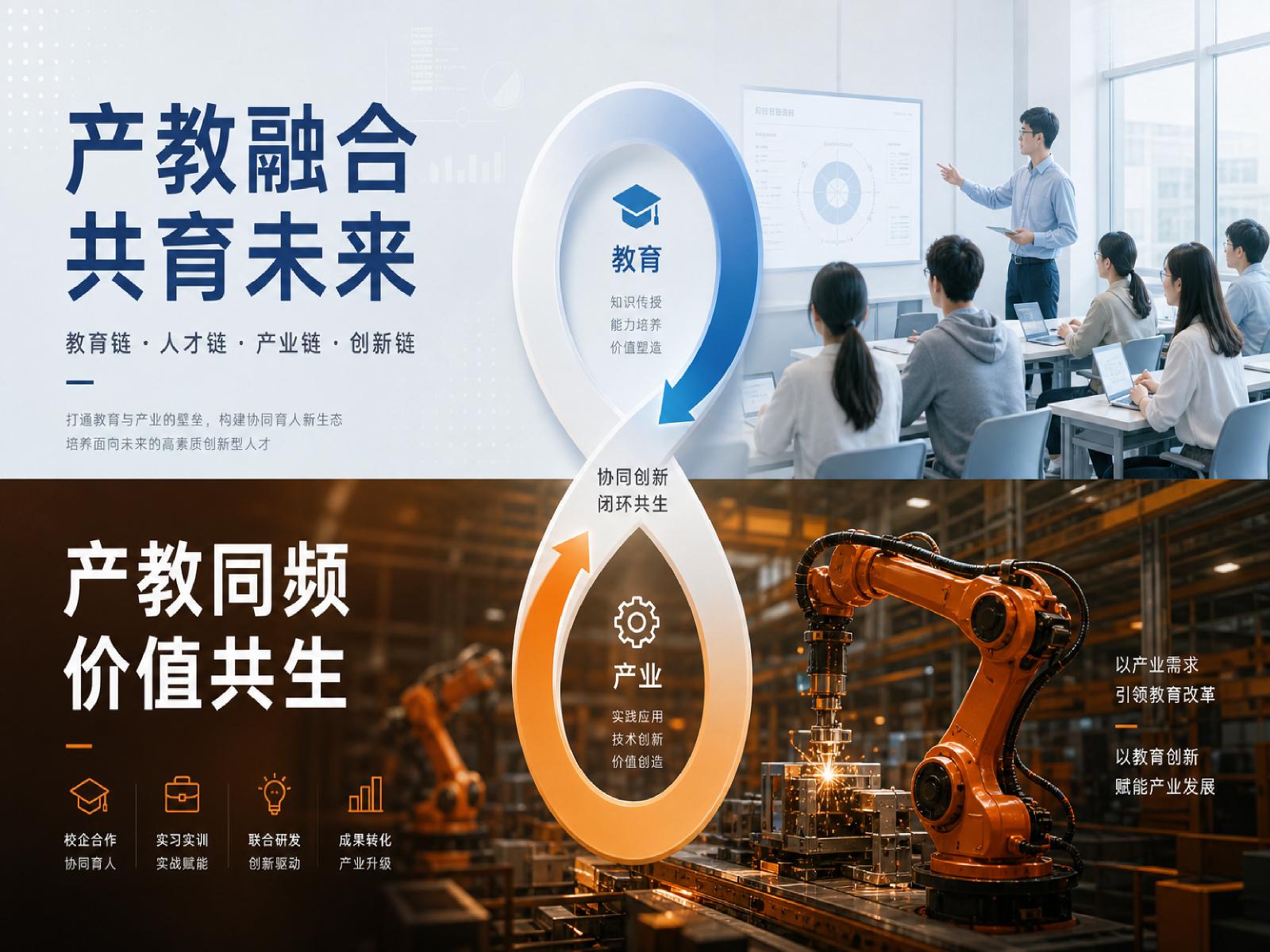 产教融合实践中心与智能制造实训场景
